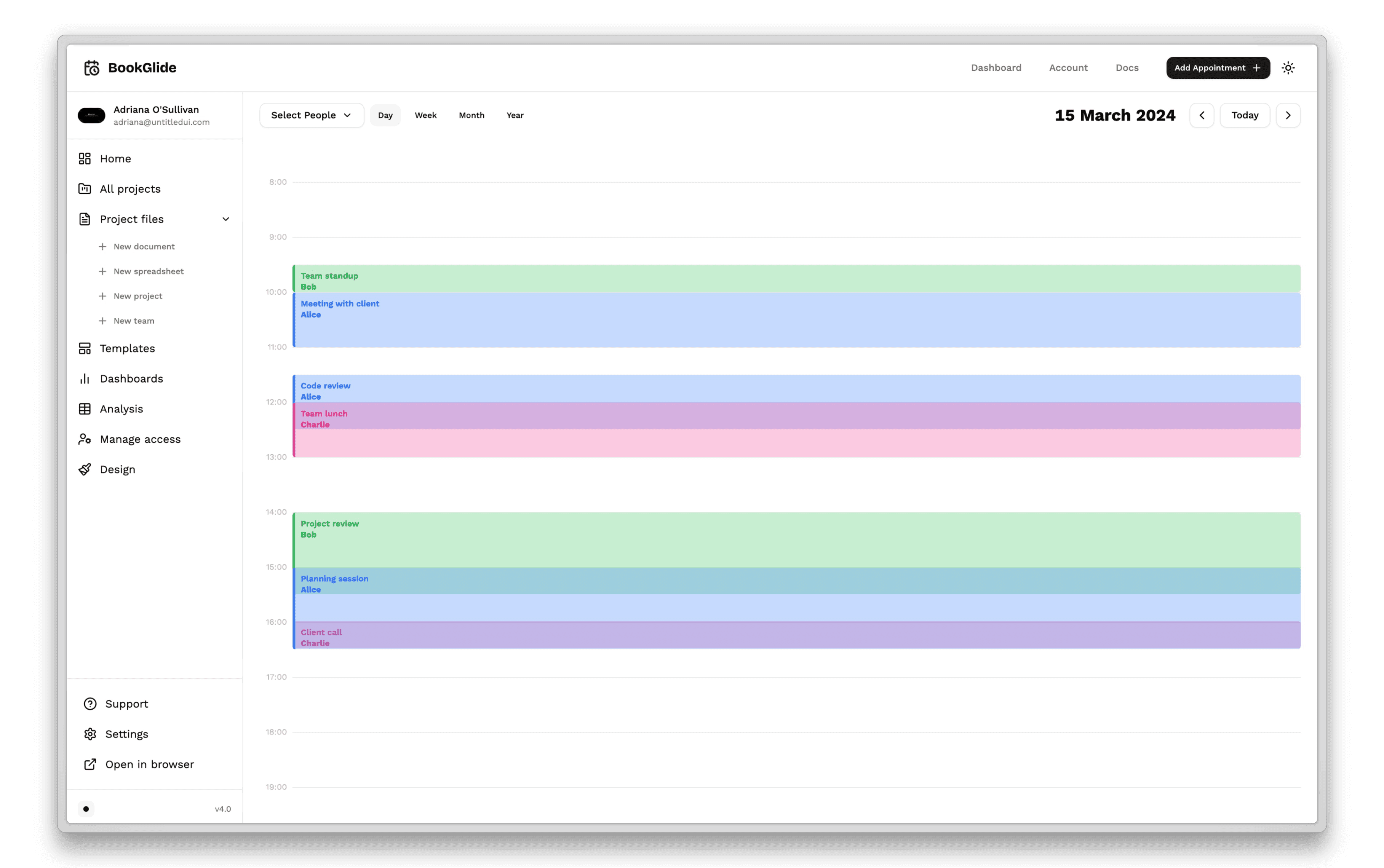 Dashboard preview